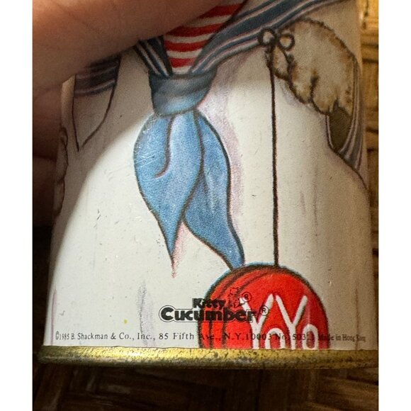 Vintage 1985 B. Shackman & Co. Tin Toy Yo-Yo Cat Design - Picture 4 of 8